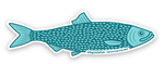 Pacific Wild #BigLittleFish Herring Sticker