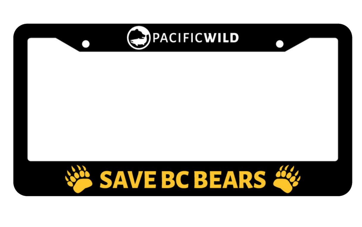 Save BC Bears License Plate Holder – Pacific Wild